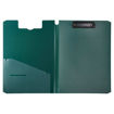 Picture of CLIPBOARD A4 DOUBLE DARK GREEN W/LIGHT GREEN COVER